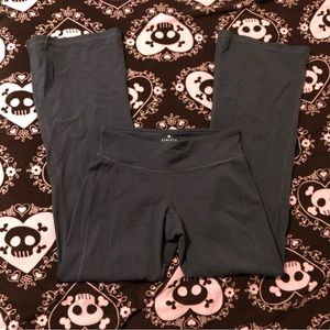 Athleta grey kickbooty bootcut pants